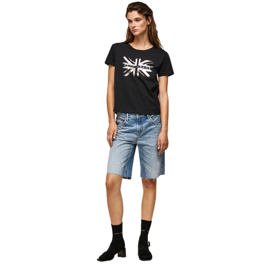 PEPE JEANS LALI T-SHIRT ΓΥΝΑΙΚΕΙΟ BLACK
