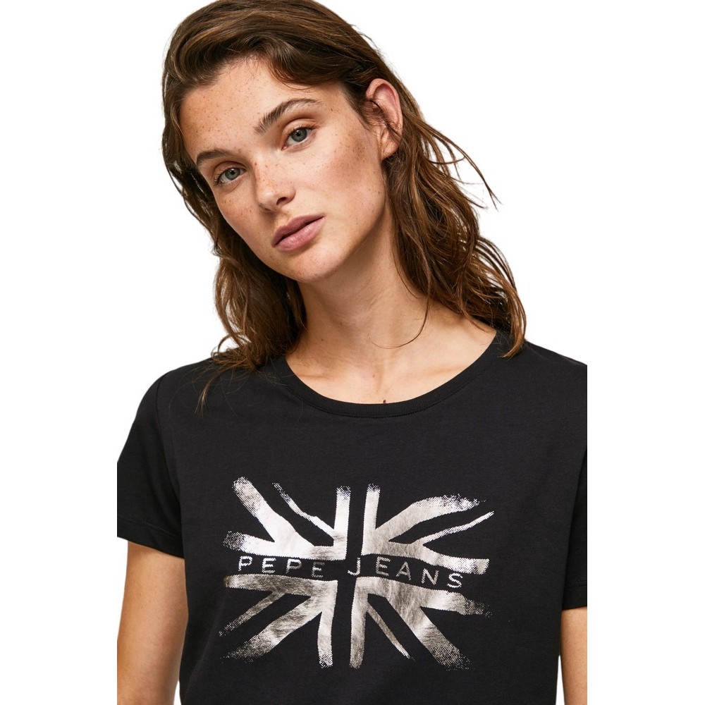 PEPE JEANS LALI T-SHIRT ΓΥΝΑΙΚΕΙΟ BLACK