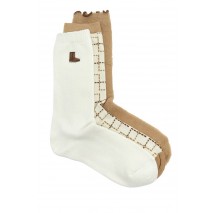 UGG CLASSIC CREW 3 PACK ΣΕΤ ΜΕΣΑΙΕΣ ΚΑΛΤΣΕΣ ΓΥΝΑΙΚΕΙΕΣ NEUTRALS
