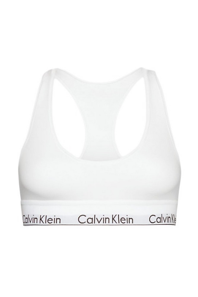 CALVIN KLEIN UNLINED BEALETTE ΕΣΩΡΟΥΧΟ ΓΥΝΑΙΚΕΙΟ WHITE