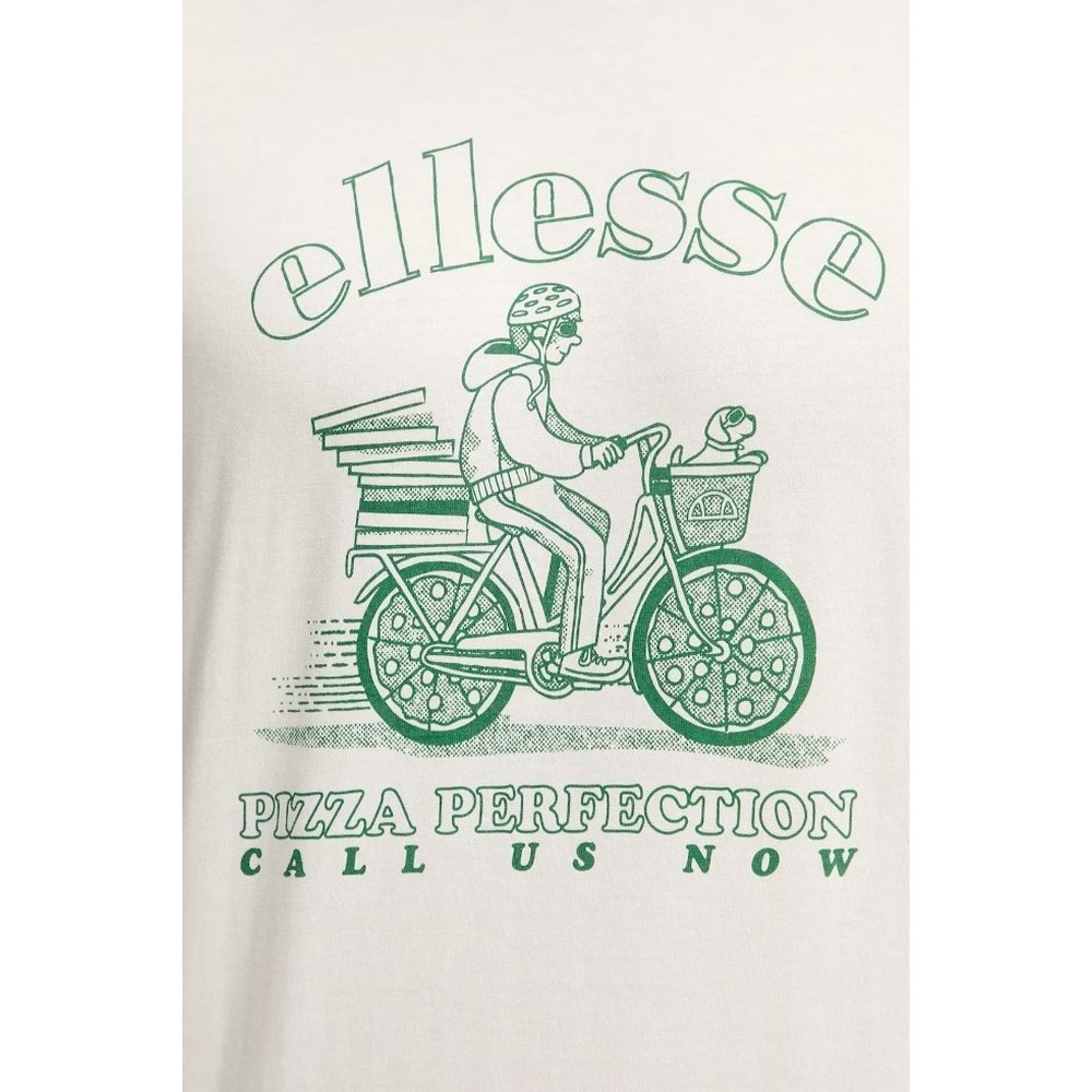 ELLESSE TEES SHORTS MELLINO TEE T-SHIRT ΜΠΛΟΥΖΑ ΑΝΔΡΙΚΗ OFF WHITE