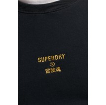 ΜΠΛΟΥΖΑ ΦΟΥΤΕΡ D2 CODE CL CREW ΑΝΔΡΙΚΗ SUPERDRY BLACK
