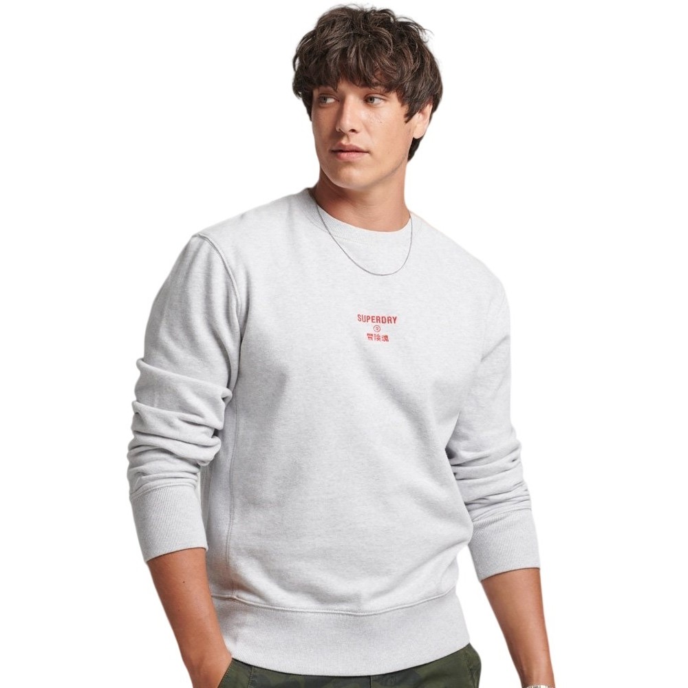 ΜΠΛΟΥΖΑ ΦΟΥΤΕΡ D2 CODE CL CREW ΑΝΔΡΙΚΗ SUPERDRY GREY