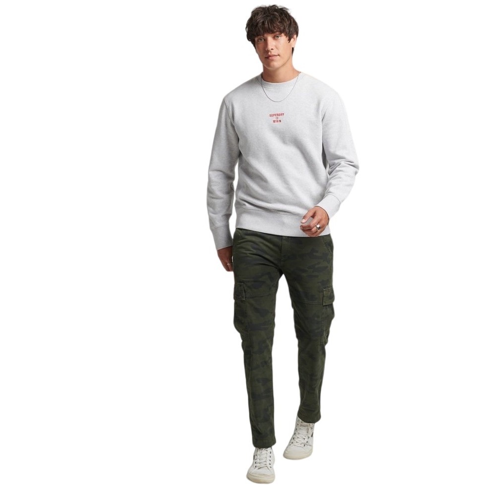 ΜΠΛΟΥΖΑ ΦΟΥΤΕΡ D2 CODE CL CREW ΑΝΔΡΙΚΗ SUPERDRY GREY