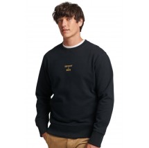 ΜΠΛΟΥΖΑ ΦΟΥΤΕΡ D2 CODE CL CREW ΑΝΔΡΙΚΗ SUPERDRY BLACK