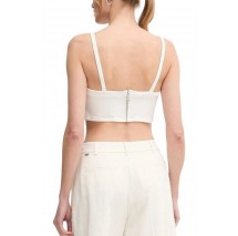 CALVIN KLEIN JEANS DENIM BRALETTE ΤΟΠ ΓΥΝΑΙΚΕΙΟ WHITE