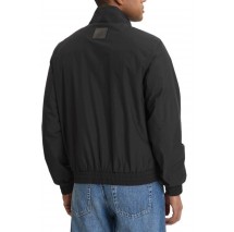 CALVIN KLEIN JEANS RIPSTOP PADDED HARRINGTON ΜΠΟΥΦΑΝ ΑΝΔΡΙΚΟ BLACK