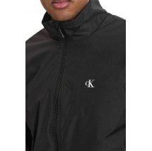 CALVIN KLEIN JEANS RIPSTOP PADDED HARRINGTON ΜΠΟΥΦΑΝ ΑΝΔΡΙΚΟ BLACK