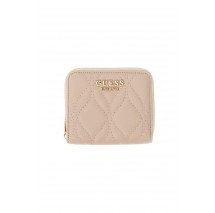 GUESS MAXINE SLG SMALL ZIP AROUND ΠΟΡΤΟΦΟΛΙ ΓΥΝΑΙΚΕΙΟ TAUPE