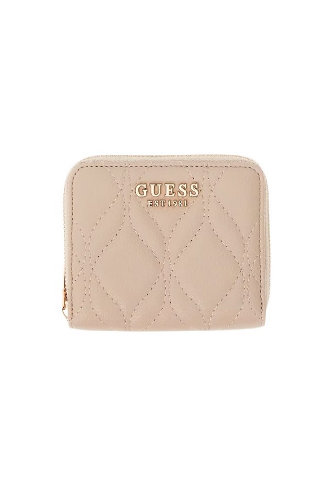 GUESS MAXINE SLG SMALL ZIP AROUND ΠΟΡΤΟΦΟΛΙ ΓΥΝΑΙΚΕΙΟ TAUPE