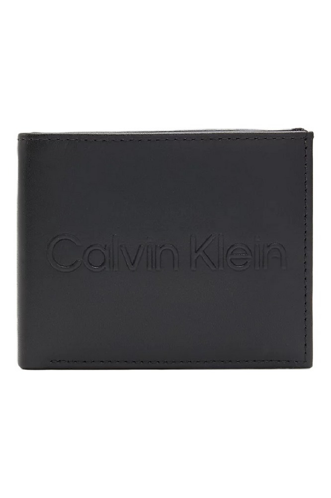CALVINN KLEIN JEANS CK SET BIFOLD 5CC W/COIN ΑΞΕΣΟΥΑΡ ΠΟΡΤΟΦΟΛΙ BLACK