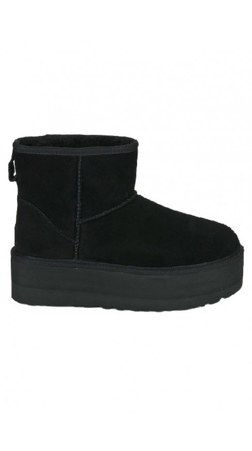 UGG CLASSIC MINI PLATFORM ΜΠΟΤΑ ΓΥΝΑΙΚΕΙΑ BLACK