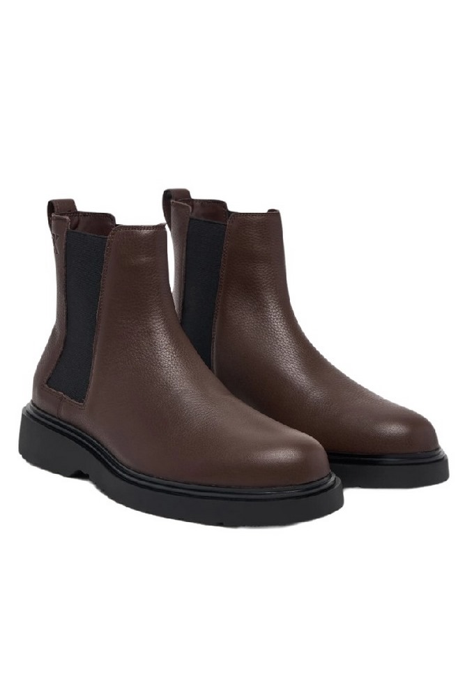 CLAVIN KLEIN COMBAT ESS CHELSEA BOOT LTH ΠΑΠΟΥΤΣΙ ΑΝΔΡΙΚΟ BROWN