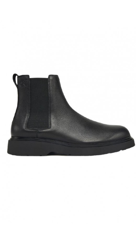 CLAVIN KLEIN COMBAT ESS CHELSEA BOOT LTH ΠΑΠΟΥΤΣΙ ΑΝΔΡΙΚΟ BLACK