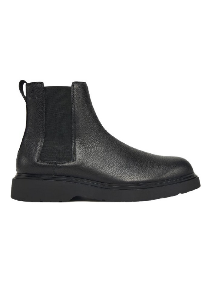 CLAVIN KLEIN COMBAT ESS CHELSEA BOOT LTH ΠΑΠΟΥΤΣΙ ΑΝΔΡΙΚΟ BLACK