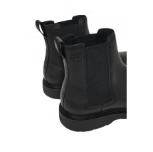 CLAVIN KLEIN COMBAT ESS CHELSEA BOOT LTH ΠΑΠΟΥΤΣΙ ΑΝΔΡΙΚΟ BLACK