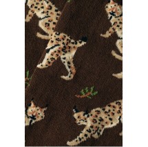 JIMMY LION LYNX SOCKS UNISEX ΚΑΛΤΣΕΣ BROWN
