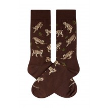 JIMMY LION LYNX SOCKS UNISEX ΚΑΛΤΣΕΣ BROWN