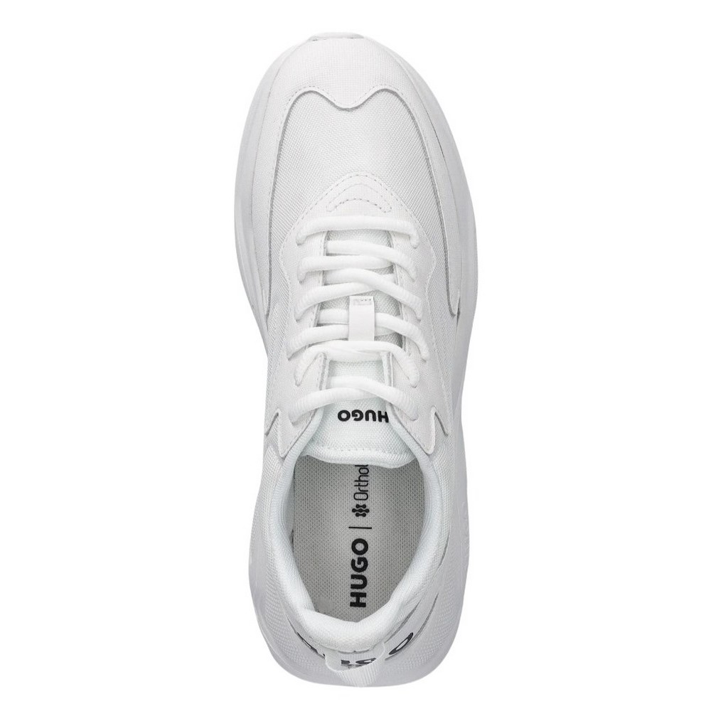 HUGO BOSS SNEAKERS LEON RUNN RNBP ΠΑΠΟΥΤΣΙΑ ΓΥΝΑΙΚΕΙΑ WHITE