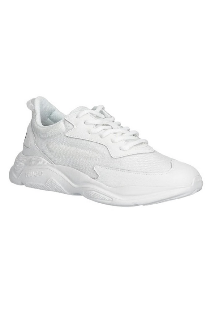 HUGO BOSS SNEAKERS LEON RUNN RNBP ΠΑΠΟΥΤΣΙΑ ΓΥΝΑΙΚΕΙΑ WHITE