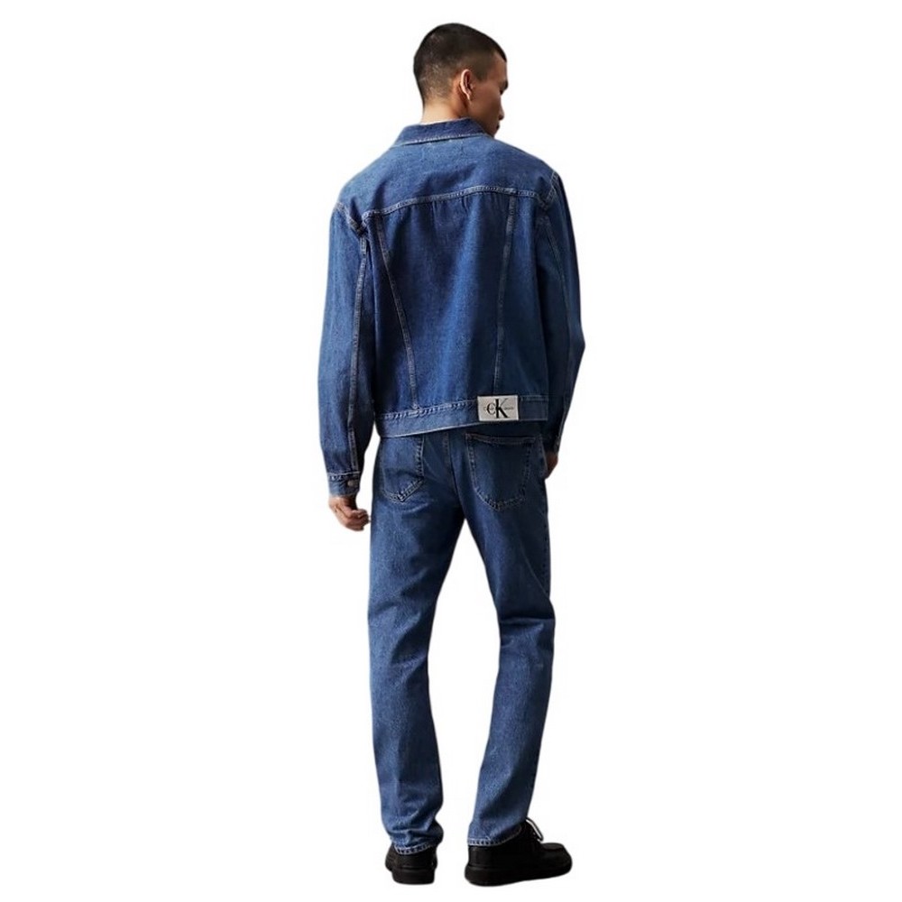 CALVIN KLEIN JEANS REGULAR 90s DENIM JACKET ΜΠΟΥΦΑΝ ΑΝΔΡΙΚΟ BLUΕ DENIM