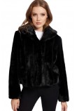 GUESS NEW SOPHY JACKET ΠΑΛΤΟ ΓΟΥΝΑ ΓΥΝΑΙΚΕΙΟ BLACK