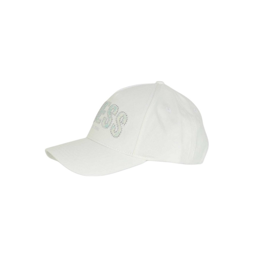 GUESS INES COTTON CAP ΚΑΠΕΛΟ ΓΥΝΑΙΚΕΙΟ WHITE