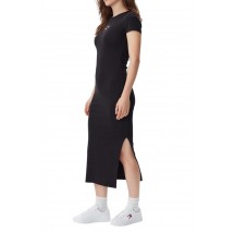 TOMMY JEANS BODYCON LOGO 2 DRESS ΦΟΡΕΜΑ ΓΥΝΑΙΚΕΙΟ BLACK