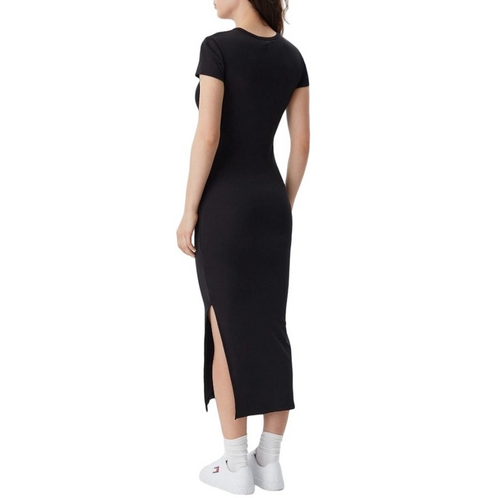 TOMMY JEANS BODYCON LOGO 2 DRESS ΦΟΡΕΜΑ ΓΥΝΑΙΚΕΙΟ BLACK