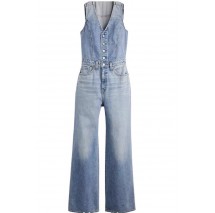 LEVIS® DNM VEST WIDELG JUMPSUIT WORN IN ΤΖΙΝ ΟΛΟΣΩΜΗ ΦΟΡΜΑ ΓΥΝΑΙΚΕΙΑ MED INDIGO