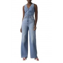 LEVIS® DNM VEST WIDELG JUMPSUIT WORN IN ΤΖΙΝ ΟΛΟΣΩΜΗ ΦΟΡΜΑ ΓΥΝΑΙΚΕΙΑ MED INDIGO
