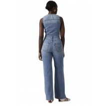 LEVIS® DNM VEST WIDELG JUMPSUIT WORN IN ΤΖΙΝ ΟΛΟΣΩΜΗ ΦΟΡΜΑ ΓΥΝΑΙΚΕΙΑ MED INDIGO