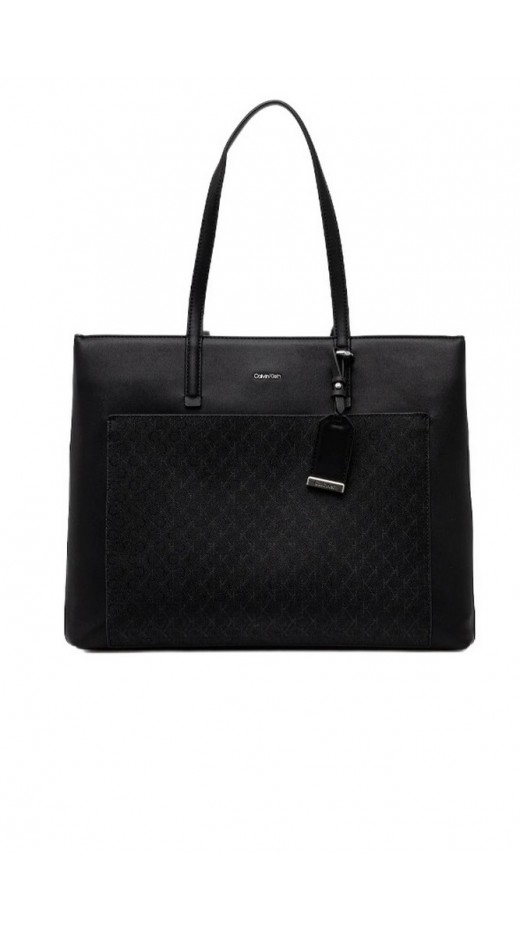 CALVIN KLEIN MST AP MDM SHPPR ΤΣΑΝΤΑ ΓΥΝΑΙΚΕΙΑ BLACK