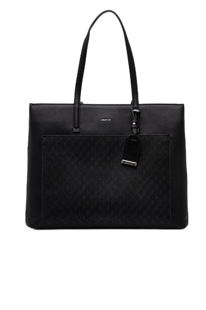 CALVIN KLEIN MST AP MDM SHPPR ΤΣΑΝΤΑ ΓΥΝΑΙΚΕΙΑ BLACK