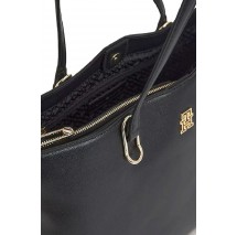 TOMMY HILFIGER TH TIMELESS WORKBAG ΤΣΑΝΤΑ  ΓΥΝΑΙΚΕΙΑ BLACK
