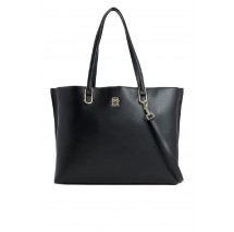 TOMMY HILFIGER TH TIMELESS WORKBAG ΤΣΑΝΤΑ  ΓΥΝΑΙΚΕΙΑ BLACK