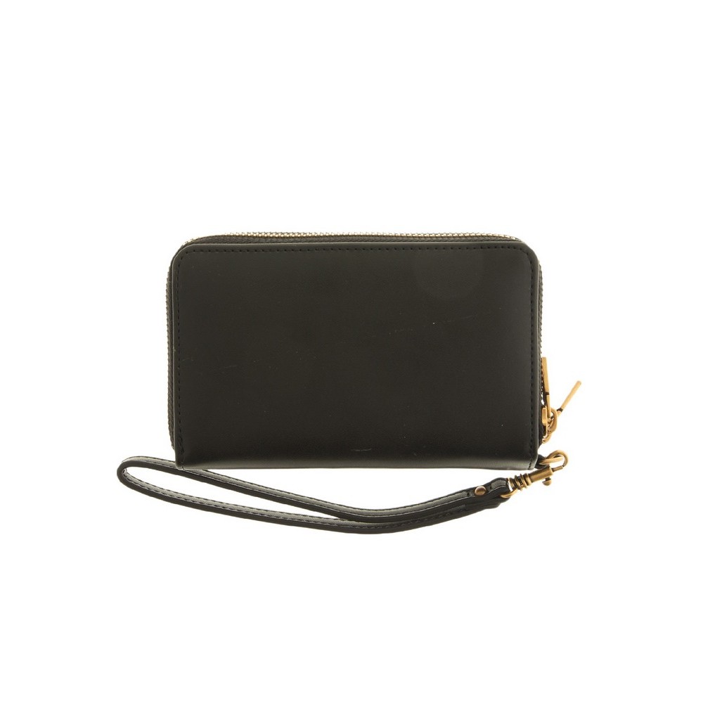 GUESS LAUREL SLG MEDIUM ZIP AROUND ΠΟΡΤΟΦΟΛΙ ΓΥΝΑΙΚΕΙΟ BLACK