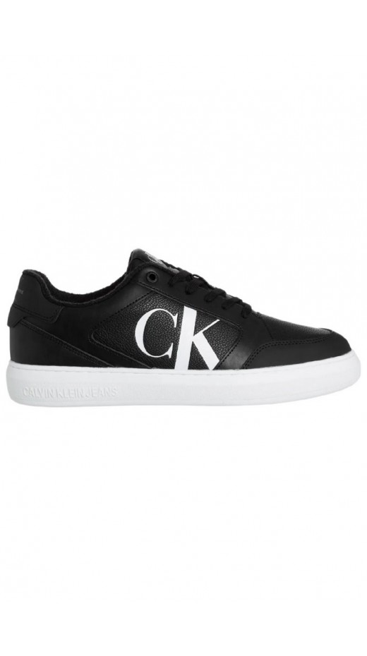 CALVIN KLEIN JEANS CASUAL CUPSOLE L TH-PU MONO ΠΑΠΟΥΤΣΙ ΑΝΔΡΙΚΟ BLACK