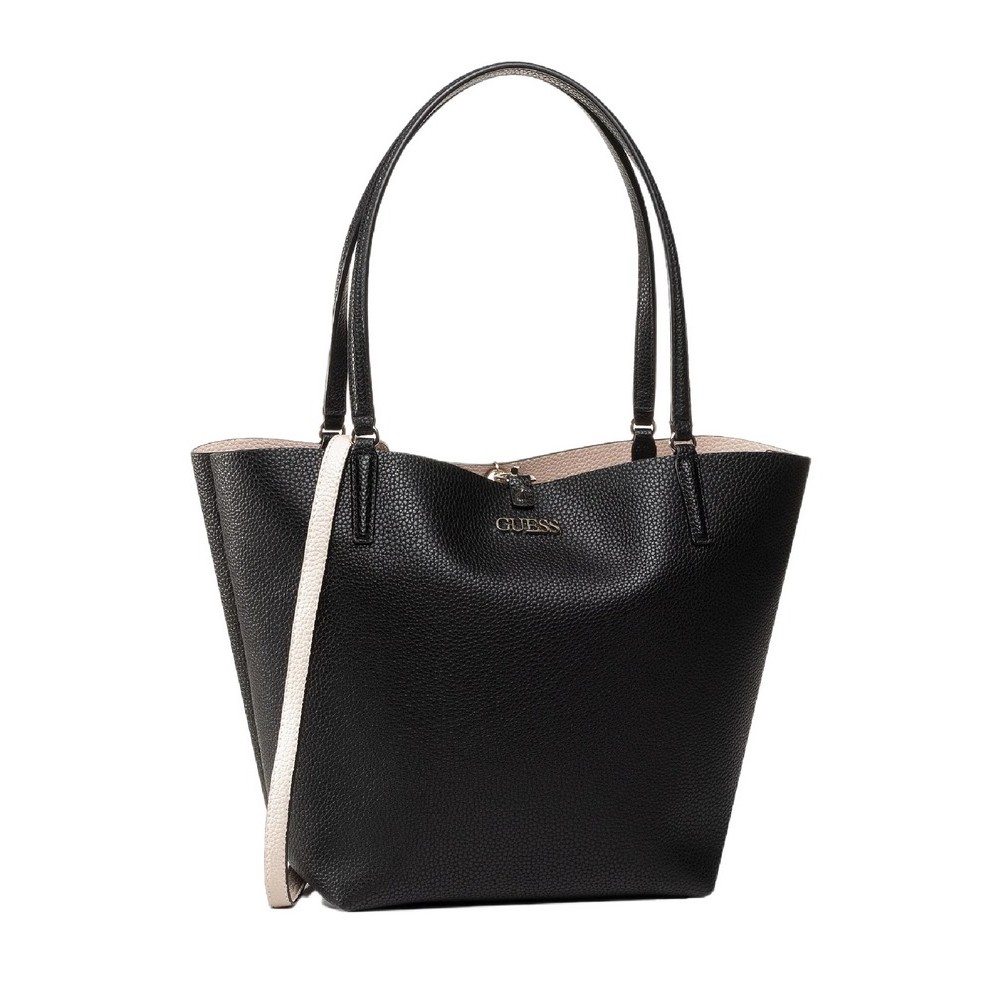 GUESS ALBY TOGGLE TOTE ΤΣΑΝΤΑ ΓΥΝΑΙΚΕΙΑ BLACK