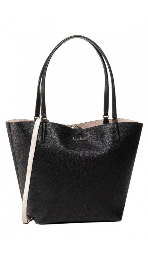 GUESS ALBY TOGGLE TOTE ΤΣΑΝΤΑ ΓΥΝΑΙΚΕΙΑ BLACK