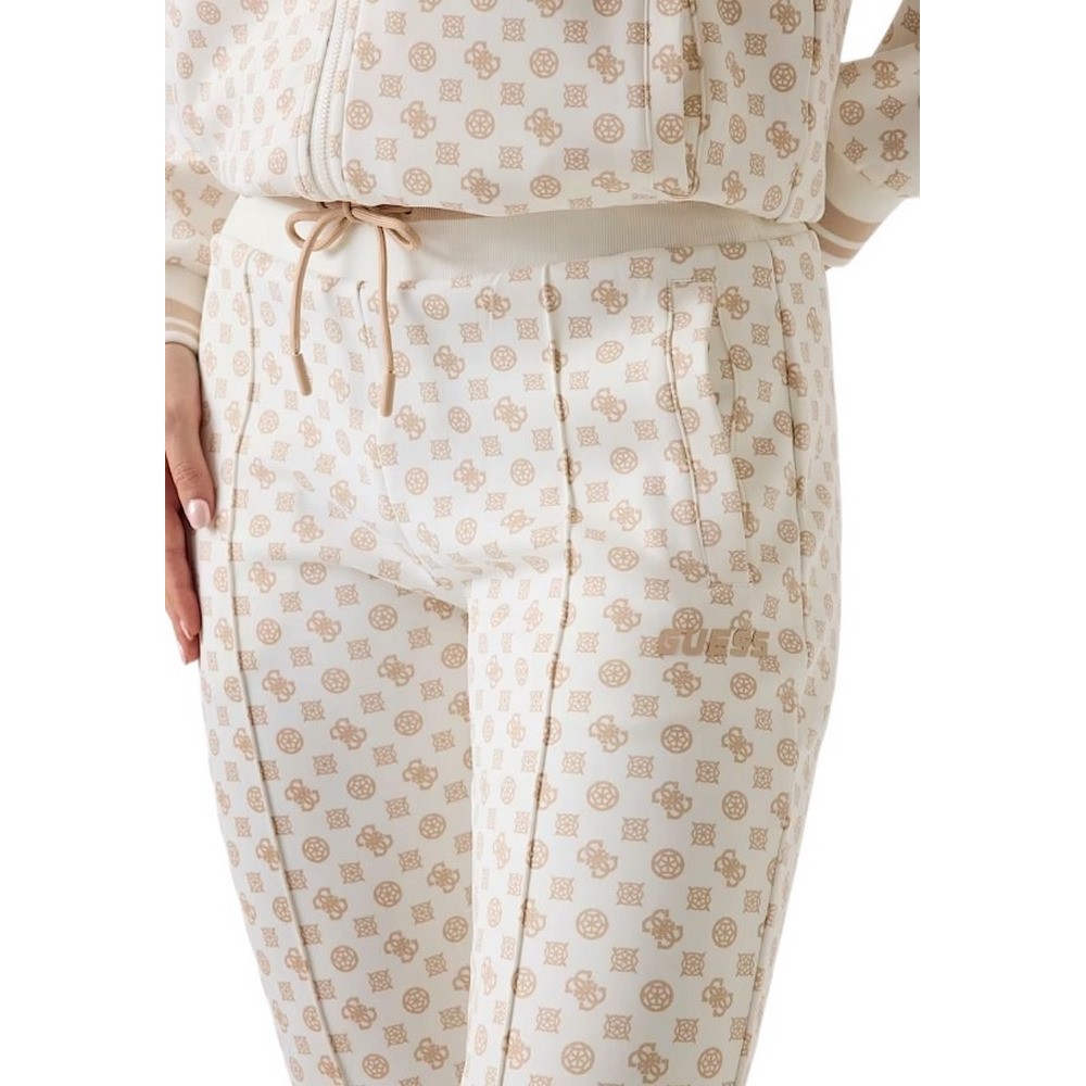 GUESS NEW AGGIE LONG PANT ΦΟΡΜΑ ΓΥΝΑΙΚΕΙΑ ECRU