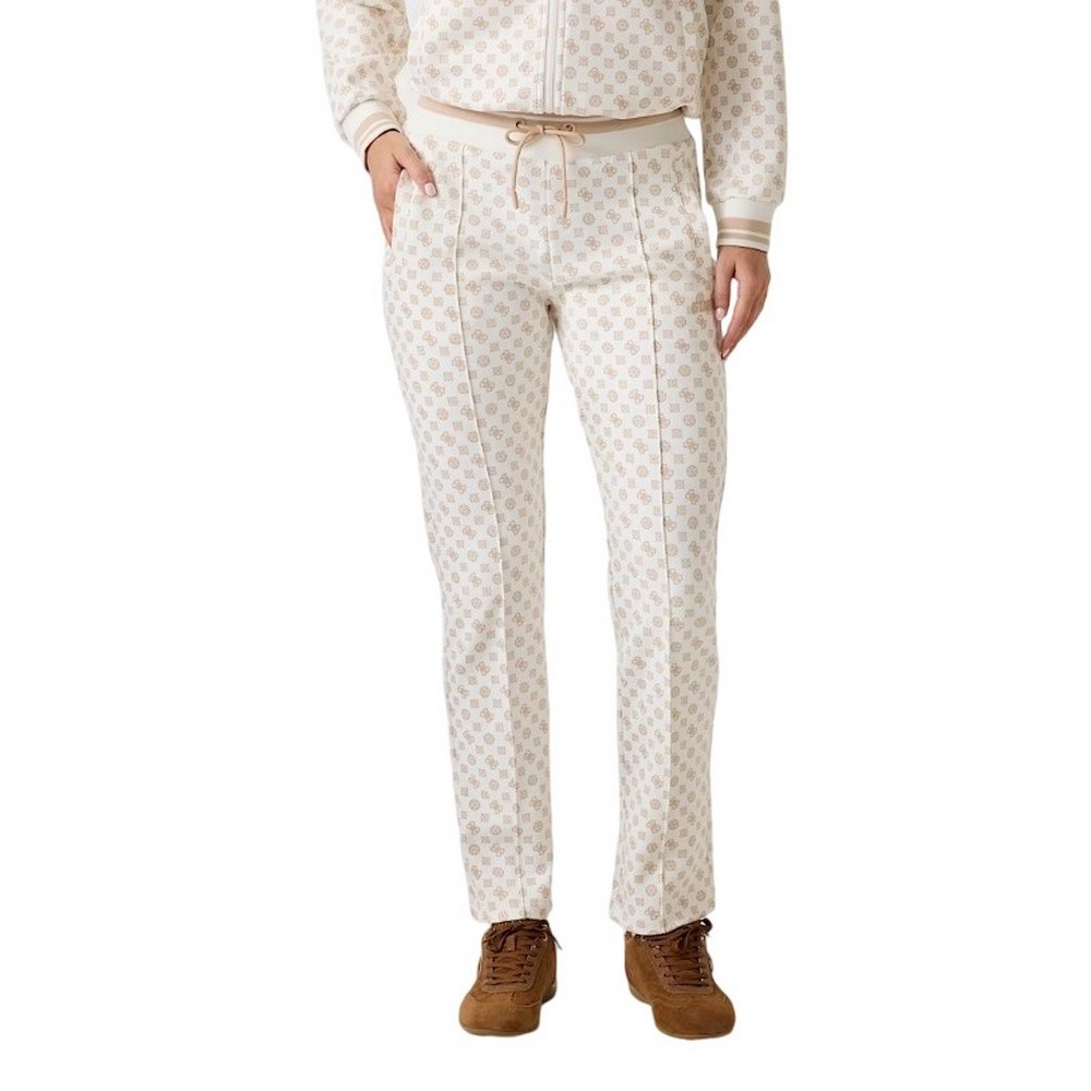 GUESS NEW AGGIE LONG PANT ΦΟΡΜΑ ΓΥΝΑΙΚΕΙΑ ECRU