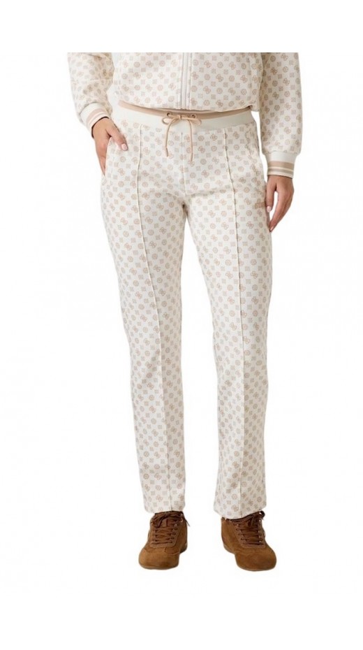 GUESS NEW AGGIE LONG PANT ΦΟΡΜΑ ΓΥΝΑΙΚΕΙΑ ECRU