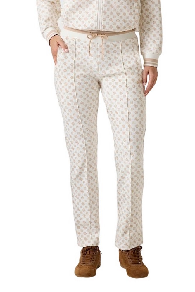 GUESS NEW AGGIE LONG PANT ΦΟΡΜΑ ΓΥΝΑΙΚΕΙΑ ECRU