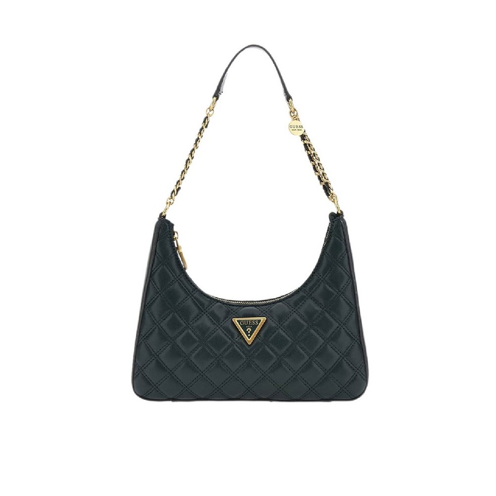 GUESS GIULLY TOP ZIP SHOUL ΤΣΑΝΤΑ ΓΥΝΑΙΚΕΙΑ GREEN