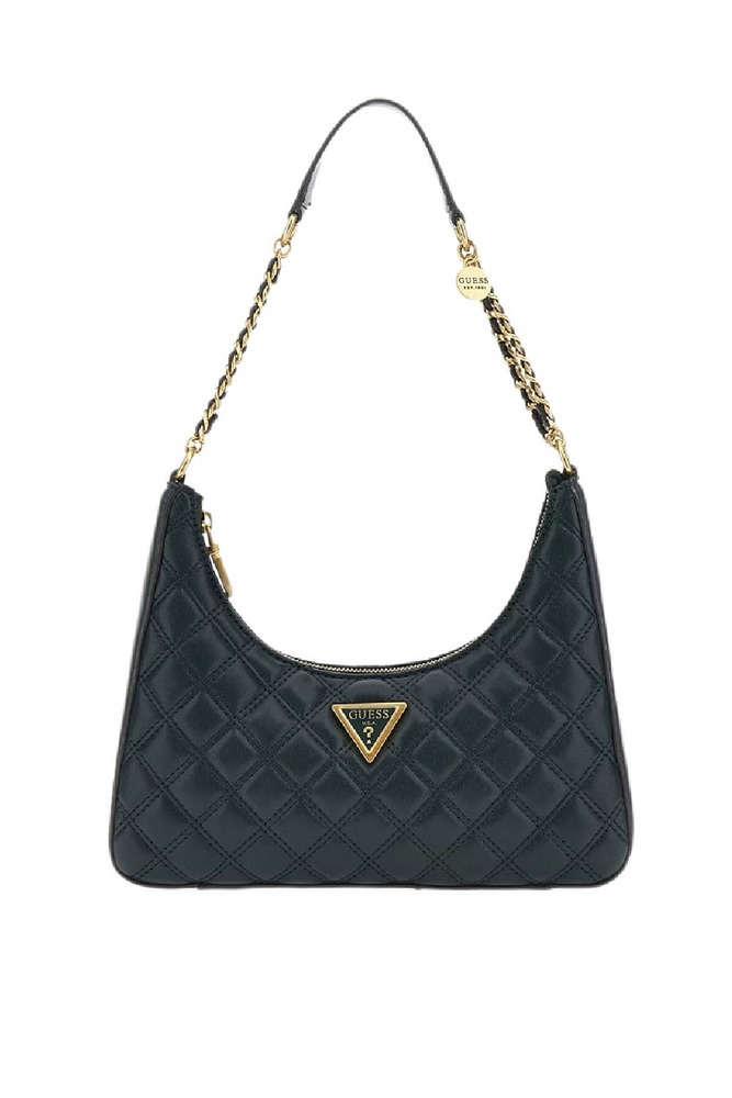 GUESS GIULLY TOP ZIP SHOUL ΤΣΑΝΤΑ ΓΥΝΑΙΚΕΙΑ GREEN