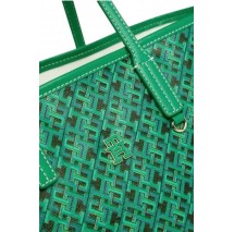 TOMMY HILFIGER MONOPLAY LEATHER ΤΣΑΝΤΑ ΓΥΝΑΙΚΕΙΑ GREEN