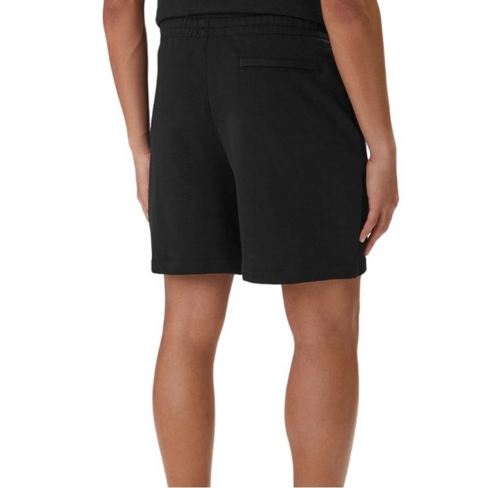 CALVIN KLEIN JEANS EU 350TERRY BADGE SHORT ΒΕΡΜΟΥΔΑ ΑΝΔΡΙΚΗ BLACK