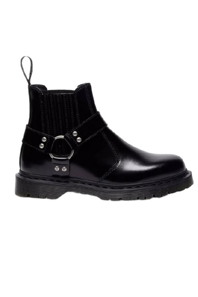 DR.MARTENS 2976 HARNESS ANALINE 41387001 ΜΠΟΤΑΚΙ KONTO ΑΝΔΡΙΚΟ BLACK