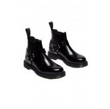 DR.MARTENS 2976 HARNESS ANALINE 41387001 ΜΠΟΤΑΚΙ KONTO ΑΝΔΡΙΚΟ BLACK
